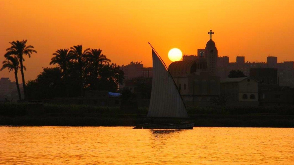 埃及首都开罗城风光观赏图片