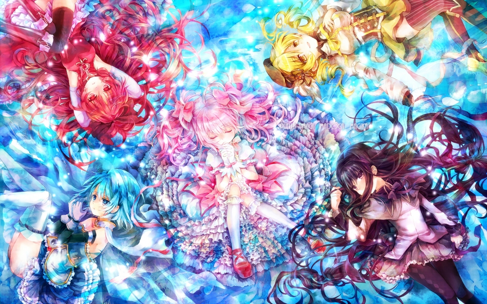《魔法少女小圆》动漫美少女精美壁纸