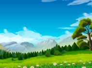 自然风景油画素材图片桌面壁纸