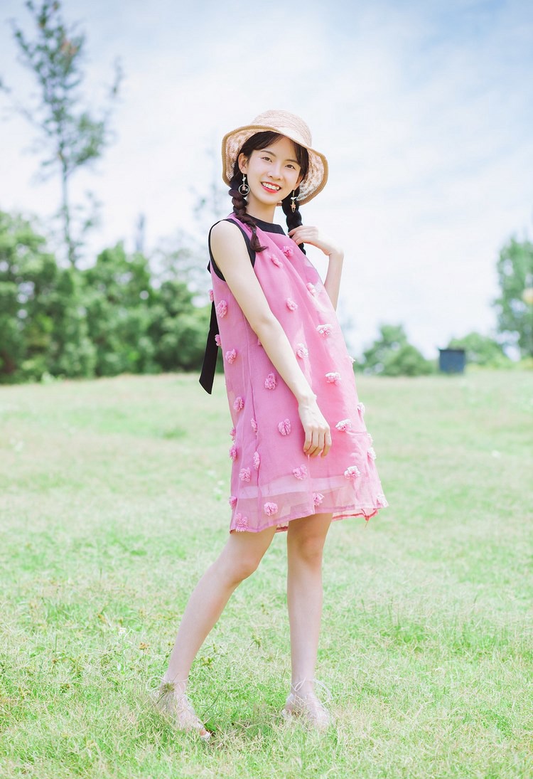 秀人网夏茉GIGI户外清凉内衣写真