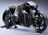 Lotus莲花C-01个性时尚摩托车首次亮相