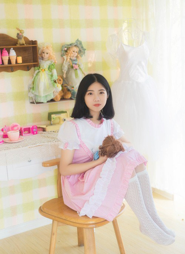 爱蜜社陈思琪Art白色内衣唯美性感写真