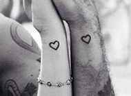 情侣手腕纹身小图案精致可爱