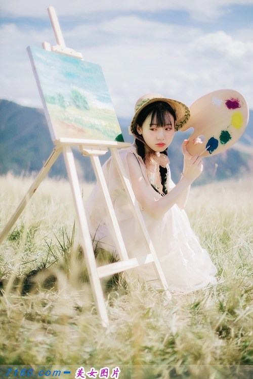 长腿翘臀小蛮腰美女babay安私房写真