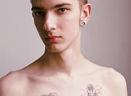 欧美霸气纹身男生头像图片