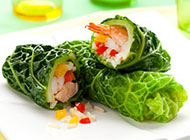 蔬菜海鲜创意寿司图片