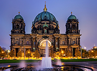 德国柏林大教堂高清风景图片