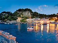美丽的意大利西西里岛海景图
