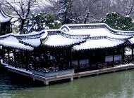 雪景图片唯美 扬州冬日雪景唯美图片桌面壁纸第一辑