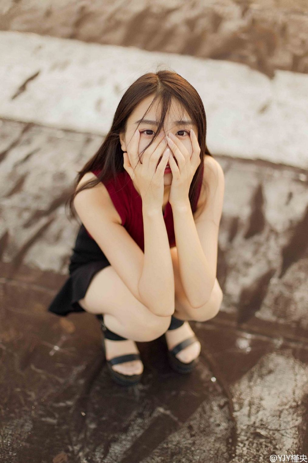 兔女郎美女向唯私房性感写真黑丝诱人