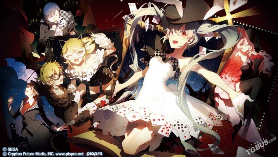 《初音未来：歌姬计划X》全插画壁纸