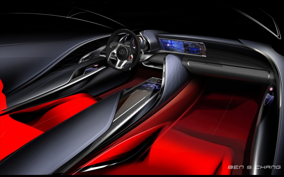 Lexus ׿˹ LF-LC Sports Coupe Concept 2012