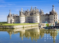 2015年8月日历法国香波城堡桌面壁纸下载