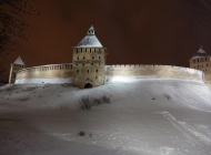 冬季城堡雪景桌面壁纸
