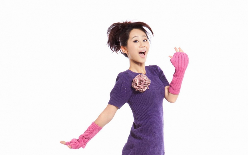 花非花雾非雾杨紫桌面壁纸
