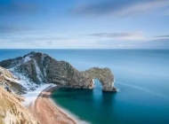 英国最优美侏罗纪海岸线风景图片
