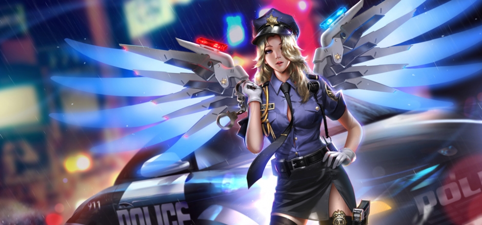 Ů,,Officer Mercyֽ