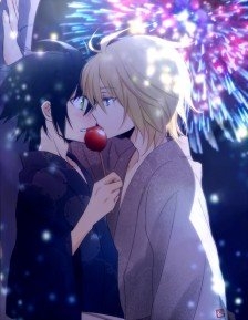 动漫男生gay情侣手机壁纸微信头像图片