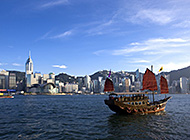 香港维多利亚港高清建筑壁纸